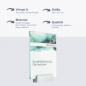 Preview: Tuerschild VITRUM A Glasschild, fuer Buero 130 170 mm
